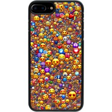 iPhone 7 Plus / 8 Plus Case Hülle - Emoji gemischt