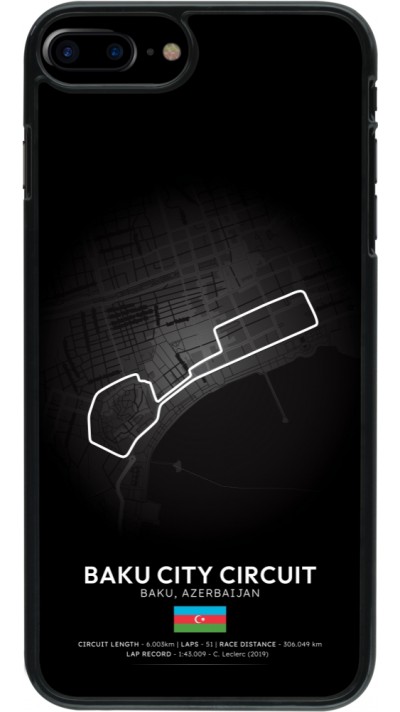 Coque iPhone 7 Plus / 8 Plus - F1 Track 2025 Azerbaijan