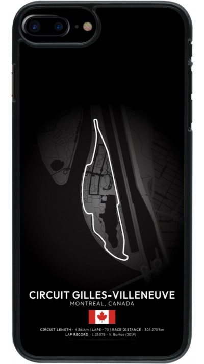 Coque iPhone 7 Plus / 8 Plus - F1 Track 2025 Canada