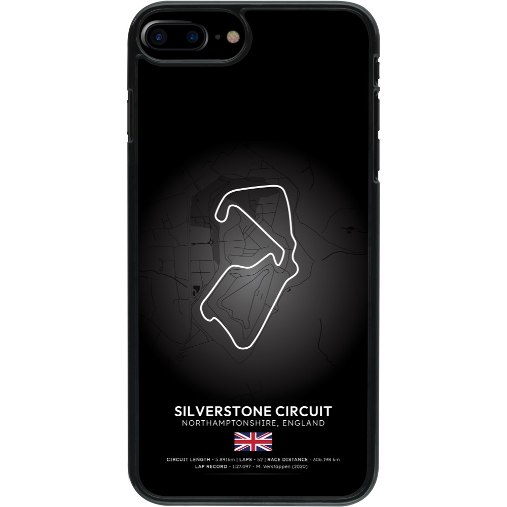 Coque iPhone 7 Plus / 8 Plus - F1 Track 2025 Great Britan