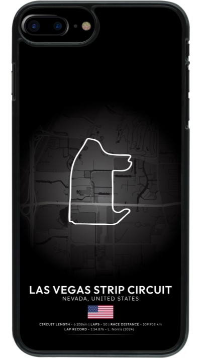 Coque iPhone 7 Plus / 8 Plus - F1 Track 2025 Las Vegas