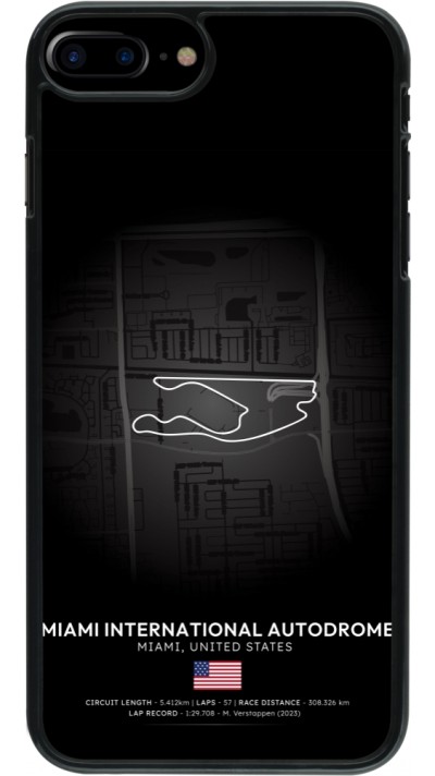 Coque iPhone 7 Plus / 8 Plus - F1 Track 2025 Miami