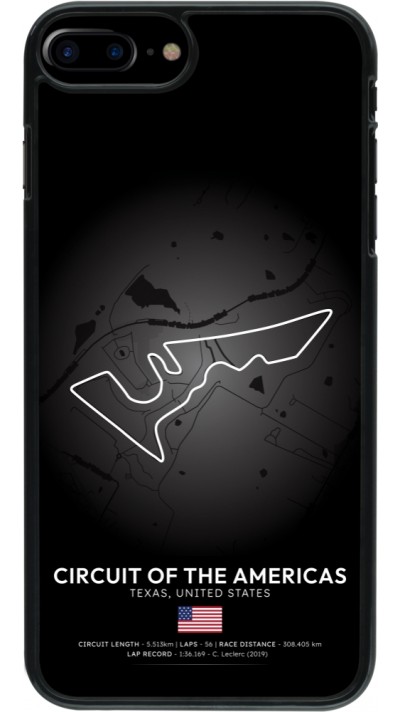 Coque iPhone 7 Plus / 8 Plus - F1 Track 2025 United States