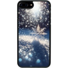 iPhone 7 Plus / 8 Plus Case Hülle - Schneeflocke Solar Glanz