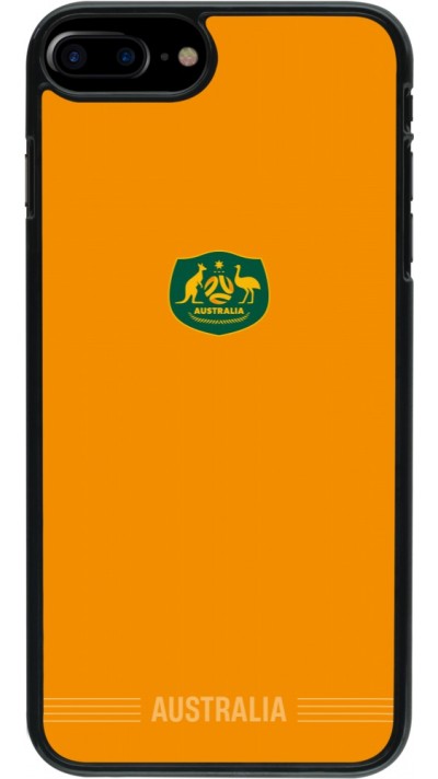 Coque iPhone 7 Plus / 8 Plus - Maillot de football Australie 2026 personnalisable