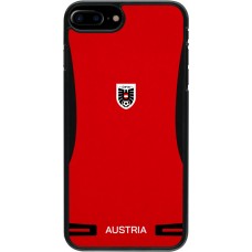 Coque iPhone 7 Plus / 8 Plus - Maillot de football Autriche 2026 personnalisable