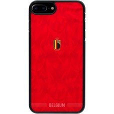 Coque iPhone 7 Plus / 8 Plus - Maillot de football Belgique 2026 personnalisable