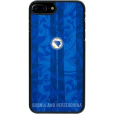 Coque iPhone 7 Plus / 8 Plus - Maillot de football Bosnie-Herzégovine 2026 personnalisable