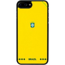 Coque iPhone 7 Plus / 8 Plus - Maillot de football Bresil 2026 personnalisable
