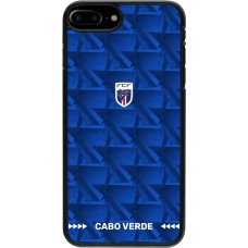 Coque iPhone 7 Plus / 8 Plus - Maillot de football Cap-Vert 2026 personnalisable