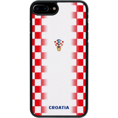 Coque iPhone 7 Plus / 8 Plus - Maillot de football Croatie 2026 personnalisable
