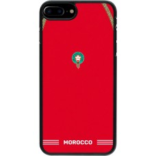 Coque iPhone 7 Plus / 8 Plus - Maillot de football Maroc 2026 personnalisable