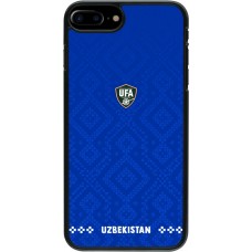 Coque iPhone 7 Plus / 8 Plus - Maillot de football Ouzbékistan 2026 personnalisable