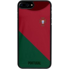 iPhone 7 Plus / 8 Plus Case Hülle - Fussballtrikot Portugal2022