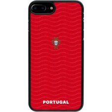 Coque iPhone 7 Plus / 8 Plus - Maillot de football Portugal 2026 personnalisable