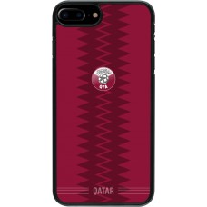Coque iPhone 7 Plus / 8 Plus - Maillot de football Qatar 2026 personnalisable