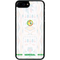 Coque iPhone 7 Plus / 8 Plus - Maillot de football Sénégal 2026 personnalisable