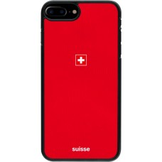 Coque iPhone 7 Plus / 8 Plus - Maillot de football Suisse 2026 personnalisable