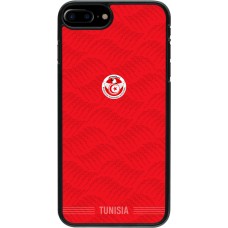 Coque iPhone 7 Plus / 8 Plus - Maillot de football Tunisie 2026 personnalisable