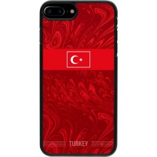 Coque iPhone 7 Plus / 8 Plus - Maillot de football Turquie 2026 personnalisable
