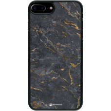 Hülle iPhone 7 Plus / 8 Plus - Grey Gold Marble
