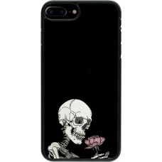 iPhone 7 Plus / 8 Plus Case Hülle - Halloween 2023 rose and skeleton