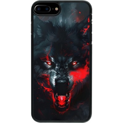 iPhone 7 Plus / 8 Plus Case Hülle - Halloween 2024 mad werewolf