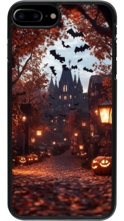 Coque iPhone 7 Plus / 8 Plus - Halloween 2025 Haunted house