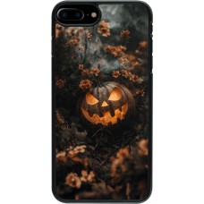 iPhone 7 Plus / 8 Plus Case Hülle - Halloween 2025 Pumpkin with flowers