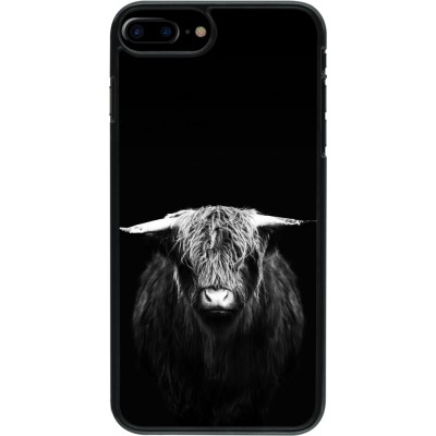 iPhone 7 Plus / 8 Plus Case Hülle - Highland calf black