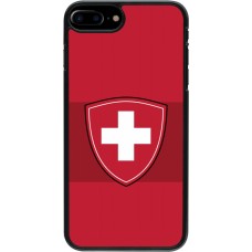 Coque iPhone 7 Plus / 8 Plus - Hockey World Championship Ecusson Suisse