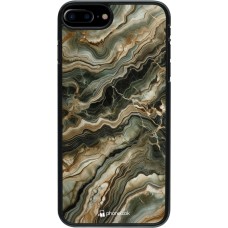 iPhone 7 Plus / 8 Plus Case Hülle - Oliv Marmor