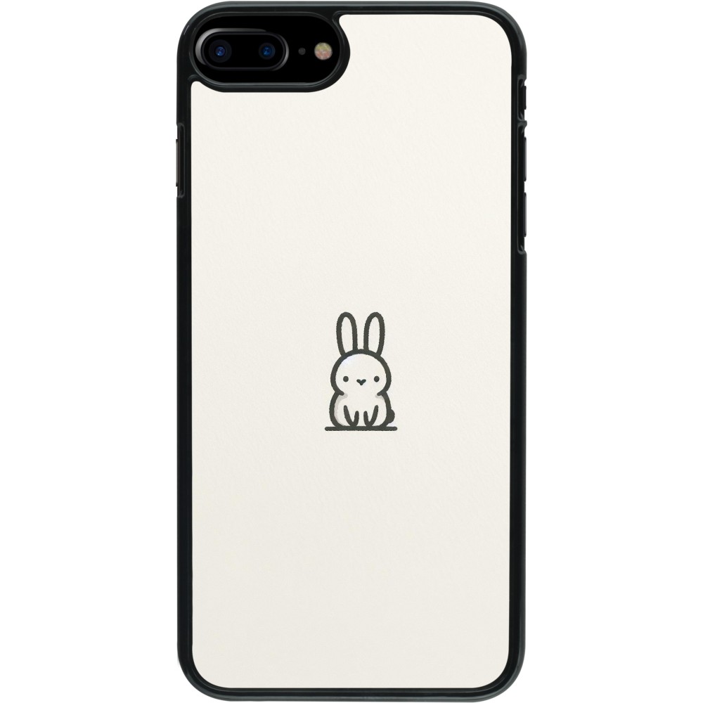 iPhone 7 Plus / 8 Plus Case Hülle - Minimal Häschen Süße