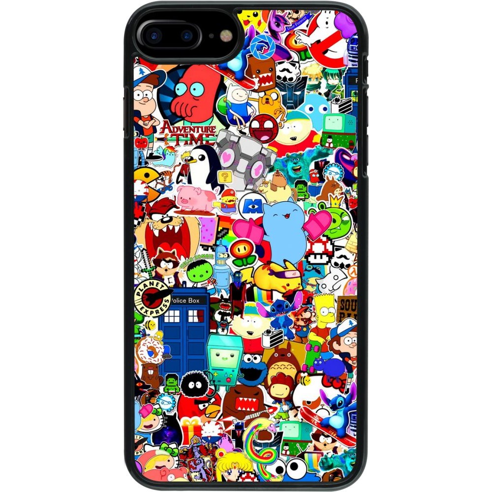 Coque iPhone 7 Plus / 8 Plus - Mixed cartoons