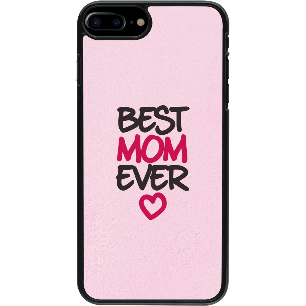 iPhone 7 Plus / 8 Plus Case Hülle - Mom 2023 best Mom ever pink