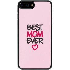iPhone 7 Plus / 8 Plus Case Hülle - Mom 2023 best Mom ever pink