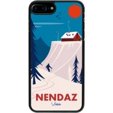 iPhone 7 Plus / 8 Plus Case Hülle - Nendaz Cabane Ski