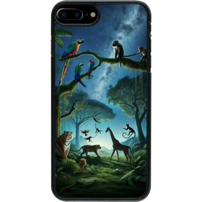 Coque iPhone 7 Plus / 8 Plus - Paradis des animaux exotiques