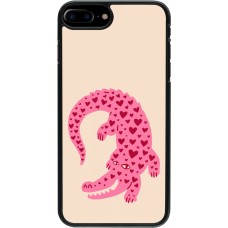 Coque iPhone 7 Plus / 8 Plus - Pink crocodile 2026