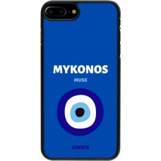 iPhone 7 Plus / 8 Plus Case Hülle - Pop Summer Destination Mykonos