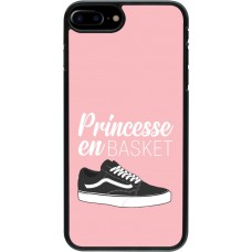 Coque iPhone 7 Plus / 8 Plus - princesse en basket