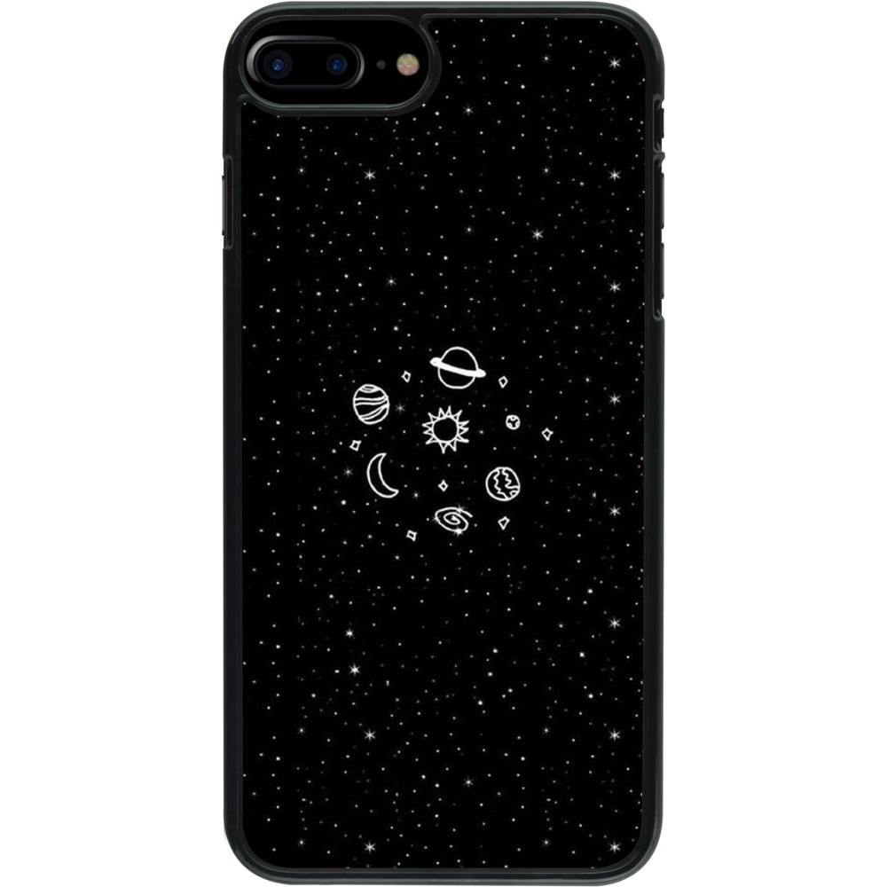 Coque iPhone 7 Plus / 8 Plus - Space Doodle