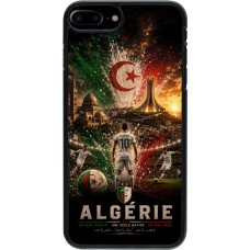 Coque iPhone 7 Plus / 8 Plus - Football Algérie splash 2026