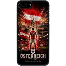 Coque iPhone 7 Plus / 8 Plus - Football Autriche splash 2026