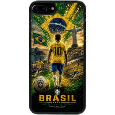 Coque iPhone 7 Plus / 8 Plus - Football Brésil splash 2026