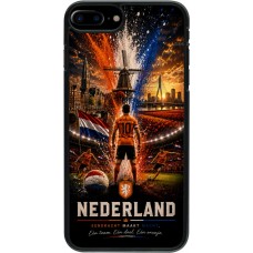 Coque iPhone 7 Plus / 8 Plus - Football Pays-Bas splash 2026