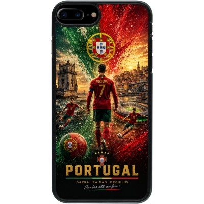 Coque iPhone 7 Plus / 8 Plus - Football Portugal splash 2026