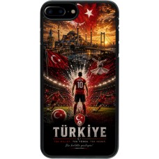 Coque iPhone 7 Plus / 8 Plus - Football Turquie splash 2026