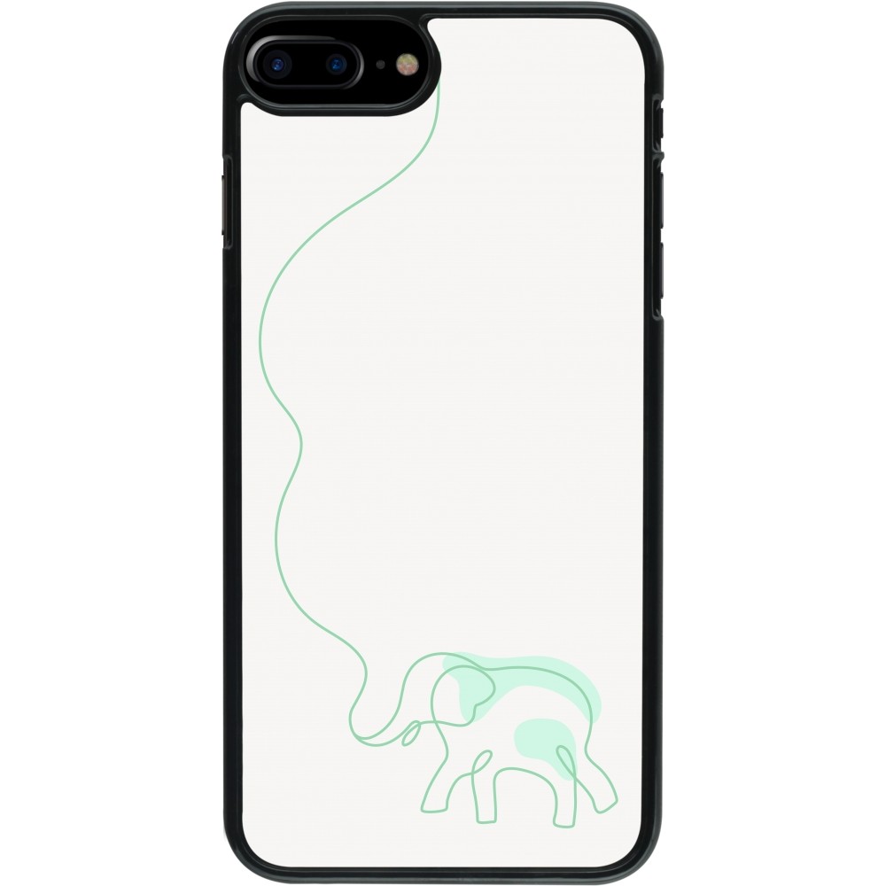 iPhone 7 Plus / 8 Plus Case Hülle - Spring 23 baby elephant