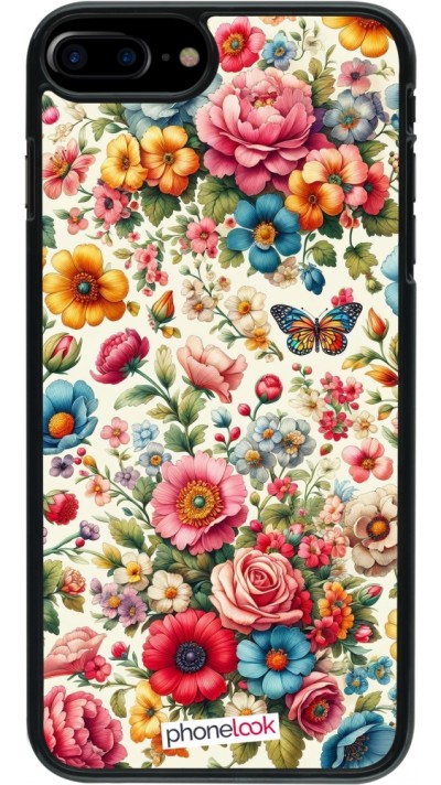 Coque iPhone 7 Plus / 8 Plus - Spring 25 printemps fleuri